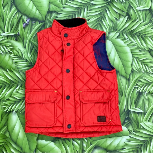 Ted Baker Other - Baker by Ted Baker Orange Boys Puffer Vest